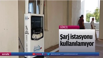 Şarj istasyonu kullanılamıyor