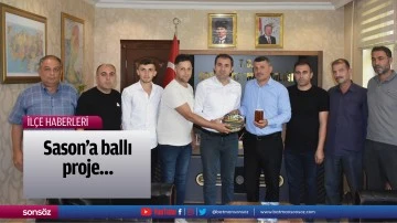 Sason&rsquo;a ballı proje&hellip;