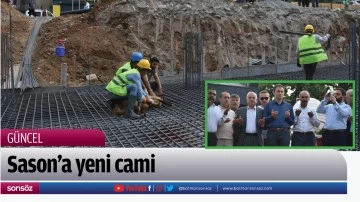 Sason'a yeni cami