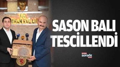 Sason balı tescillendi