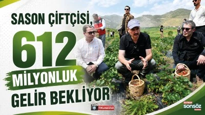 Sason &Ccedil;ift&ccedil;isi, 612 milyonluk gelir bekliyor