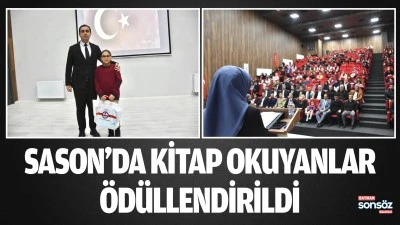 Sason&rsquo;da kitap okuyanlar &ouml;d&uuml;llendirildi
