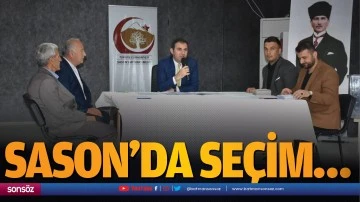 Sason&rsquo;da se&ccedil;im&hellip;