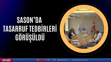 Sason&rsquo;da tasarruf tedbirleri g&ouml;r&uuml;ş&uuml;ld&uuml;
