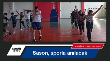 Sason, sporla anılacak
