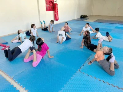 Sasonlu &Ccedil;ocuklar judoya merak saldı