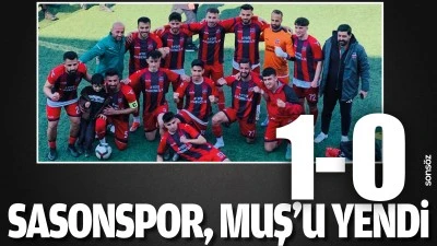 Sasonspor, Muş&rsquo;u yendi