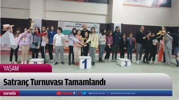 Satran&ccedil; Turnuvası Tamamlandı 