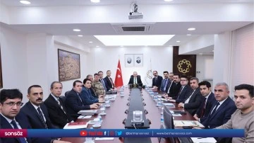 Se&ccedil;im g&uuml;venliği toplantısı ger&ccedil;ekleştirildi