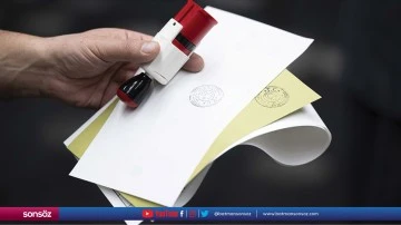 Se&ccedil;ime katılacak partilerin oy pusulasındaki yerleri kurayla belirlendi