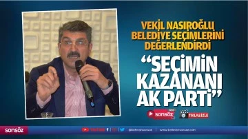 &ldquo;Se&ccedil;imin kazananı AK Parti&hellip;&rdquo;