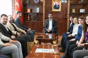 Şehir Plancıları Odasından B&uuml;y&uuml;kşehir Belediyesine ziyaret