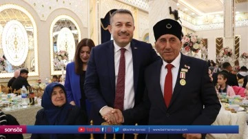 Şehit aileleri ve gaziler iftarda buluştu