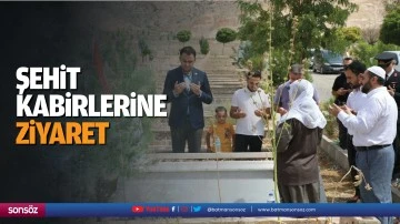 Şehit kabirlerine ziyaret&hellip;