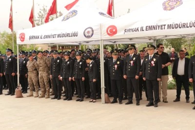 Şehit polisler i&ccedil;in anma programı d&uuml;zenlendi
