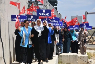 Şehit ve gazi aileleri Şırnak'ta Cudi Dağı'nda bir araya geldi