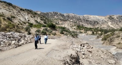 Sel felaketinden sonra dere yatakları d&uuml;zenleniyor