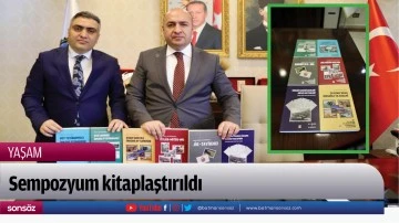 Sempozyum kitaplaştırıldı