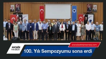 Sempozyum sona erdi