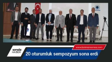 Sempozyum sona erdi