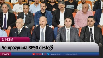 Sempozyuma BESO desteği