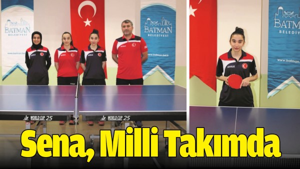 SENA, MİLLİ TAKIMDA