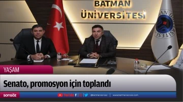 Senato, promosyon i&ccedil;in toplandı