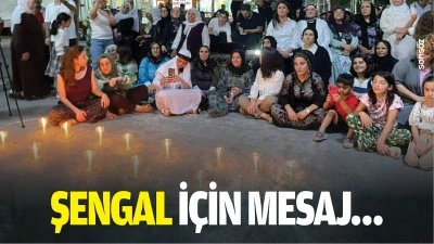 Şengal i&ccedil;in mesaj&hellip;