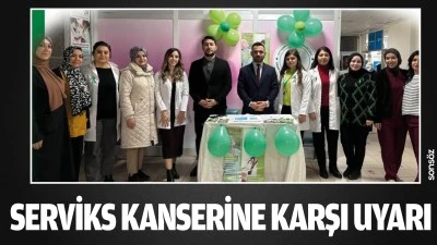 Serviks kanserine karşı uyarı
