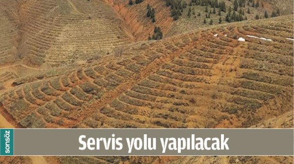 SERVİS YOLU YAPILACAK