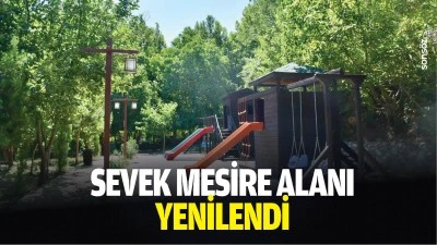 Sevek Mesire Alanı yenilendi