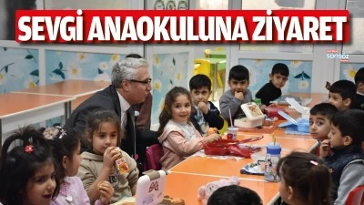 Sevgi Anaokuluna ziyaret