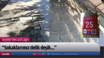 Seyitler&rsquo;den acil &ccedil;ağrı;