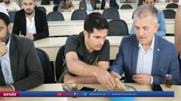 Sezonun ilk arpa hasadı yapıldı