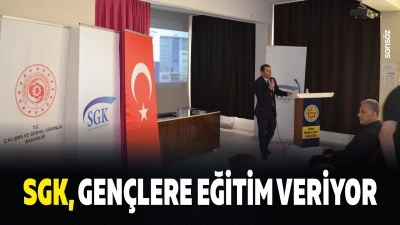 SGK, gen&ccedil;lere eğitim veriyor