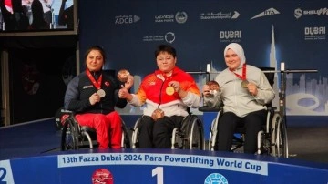 Sibel, Dubai'de Gümüş Madalya Kazandı