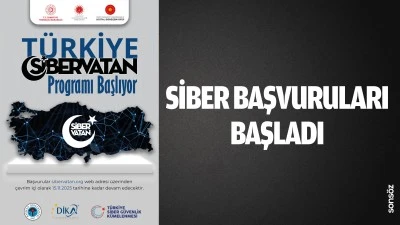 Siber başvuruları başladı