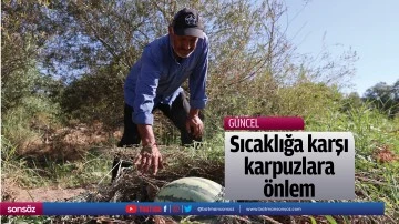 Sıcaklığa karşı karpuzlara &ouml;nlem