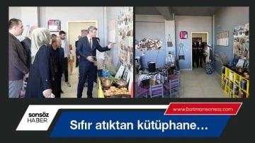 Sıfır atıktan k&uuml;t&uuml;phane&hellip;