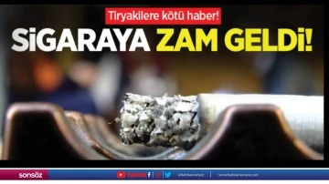 SİGARA ZAM GELDİ