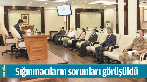 SIĞINMACILARIN SORUNLARI G&Ouml;R&Uuml;Ş&Uuml;LD&Uuml;