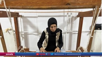 Siirt Battaniyesi Dokumacılığı At&ouml;lyesi a&ccedil;ıldı