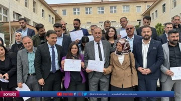 Siirt Belediye Başkanı Sofya Alağaş, mazbatasını aldı