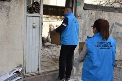 Siirt Belediyesinden 30 bin 54 kişiye sosyal destek sağlandı