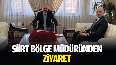 Siirt B&ouml;lge M&uuml;d&uuml;r&uuml;nden ziyaret