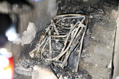 Siirt'te 10 katlı binada &ccedil;ıkan yangına ilişkin soruşturma başlatıldı