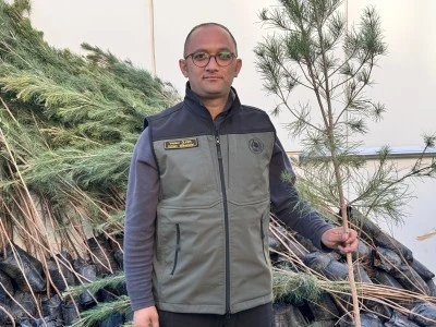 Siirt'te 18 bin 200 fidan dağıtıldı