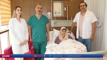 Siirt'te başarılı ameliyat