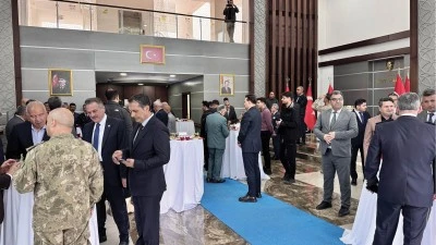 Siirt'te bayramlaşma programı d&uuml;zenlendi