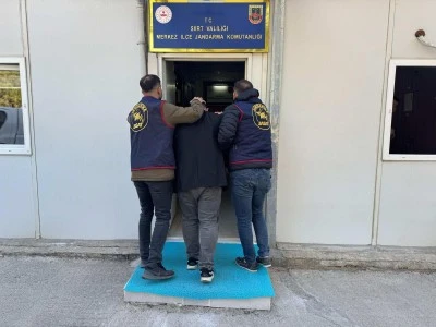 Siirt'te hakkında m&uuml;ebbet hapis cezası bulunan firari h&uuml;k&uuml;ml&uuml; yakalandı